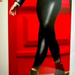 COPY - Jane And Blacker Faux Leather Leggings Black Size L